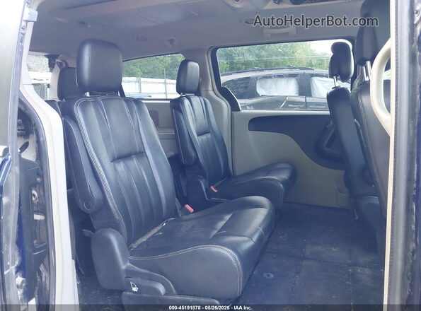 2C4RC1BG3GR238309 2016 CHRYSLER TOWN & COUNTRY Blue Widok naklejki z numerem VIN
