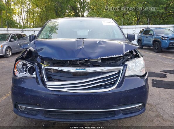 2C4RC1BG3GR238309 2016 CHRYSLER TOWN & COUNTRY Blue Widok zestawu wskaźników