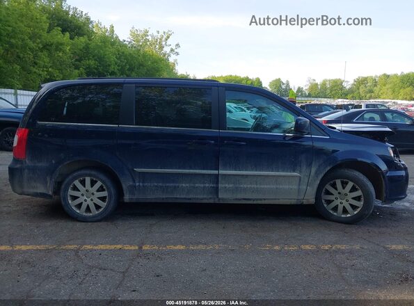 2C4RC1BG3GR238309 2016 CHRYSLER TOWN & COUNTRY Blue Widok wnętrza z tyłu