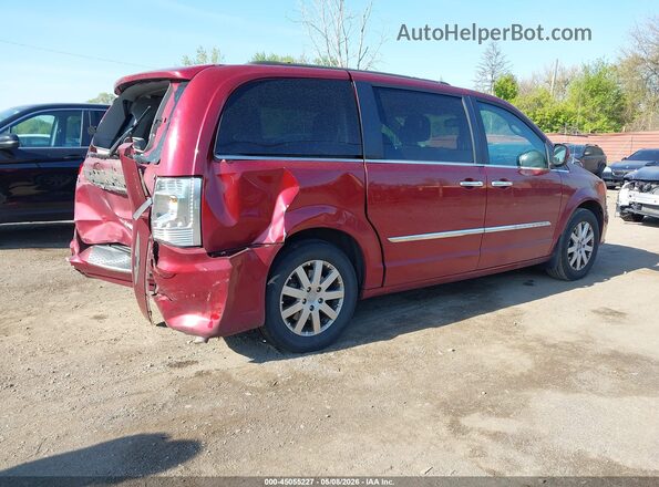 2C4RC1BG3GR269852 2016 CHRYSLER TOWN & COUNTRY Red Tył prawy