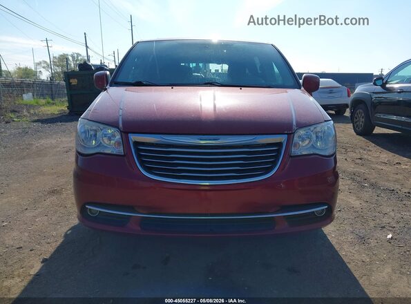 2C4RC1BG3GR269852 2016 CHRYSLER TOWN & COUNTRY Red Widok zestawu wskaźników