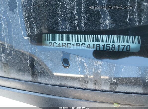 2C4RC1BG4JR158170 2018 CHRYSLER PACIFICA White Widok komory silnika