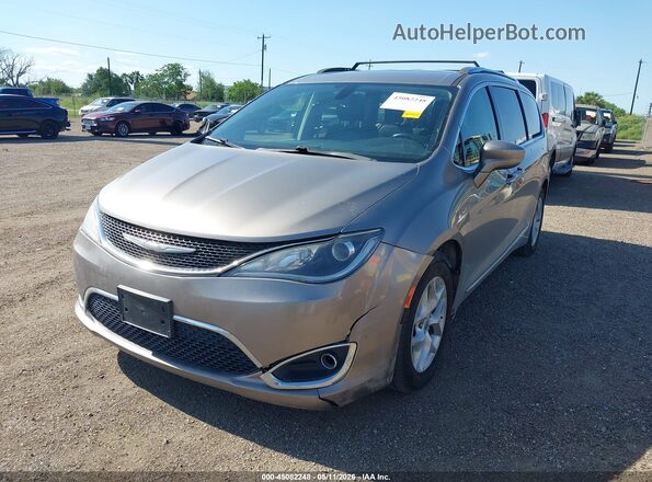 2C4RC1BG4JR219050 2018 CHRYSLER PACIFICA Brown წინა ხედი