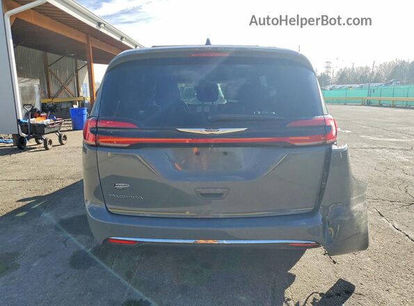 2C4RC1BG4NR190851 2022 CHRYSLER PACIFICA Gray Вид ззаду