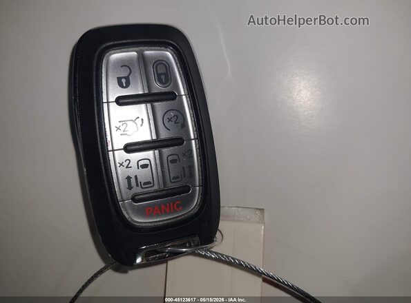 2C4RC1BG4PR596793 2023 CHRYSLER PACIFICA Black Առջևի վահանակի տեսք