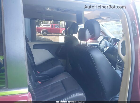 2C4RC1BG5GR189646 2016 CHRYSLER TOWN & COUNTRY Red VIN կոդի պիտակի տեսք