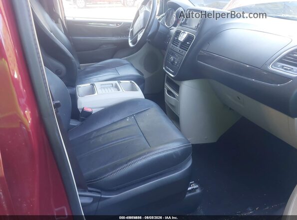 2C4RC1BG5GR189646 2016 CHRYSLER TOWN & COUNTRY Red Սալոնի դիմացի տեսք