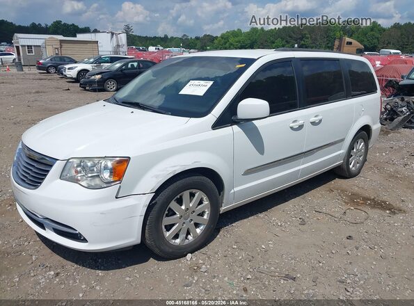 2C4RC1BG5GR291657 2016 CHRYSLER TOWN & COUNTRY White Vista tres cuartos delantera izquierda