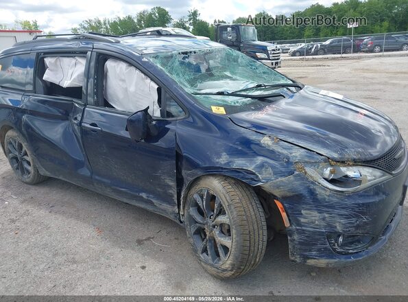 2C4RC1BG5LR239567 2020 CHRYSLER PACIFICA Синий Вид спереди