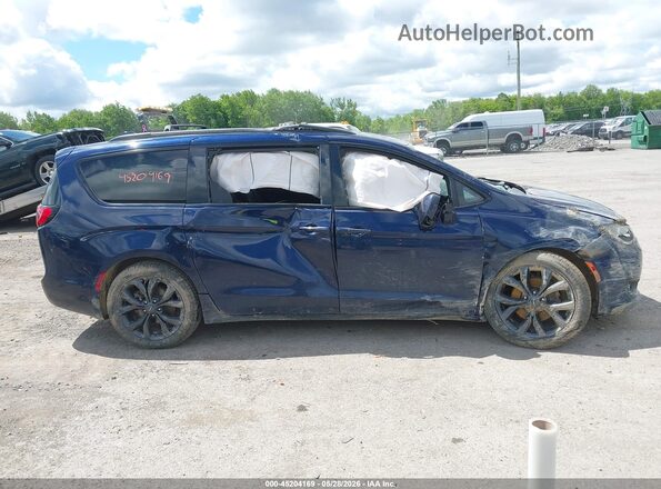 2C4RC1BG5LR239567 2020 CHRYSLER PACIFICA Синий Вид задней части салона