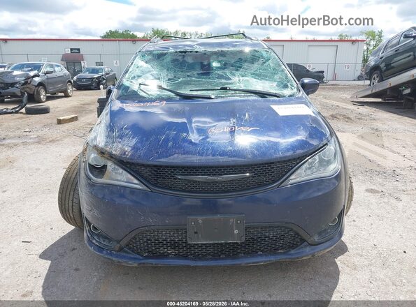 2C4RC1BG5LR239567 2020 CHRYSLER PACIFICA Синий Вид щитка приборов