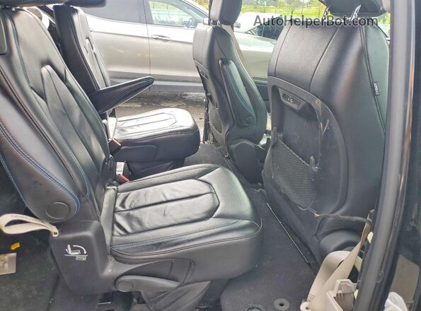 2C4RC1BG5MR588908 2021 CHRYSLER PACIFICA Black Rear seats view