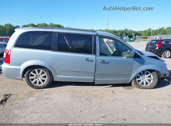 2C4RC1BG6GR247439 2016 CHRYSLER TOWN & COUNTRY Light Blue Вид задней части салона