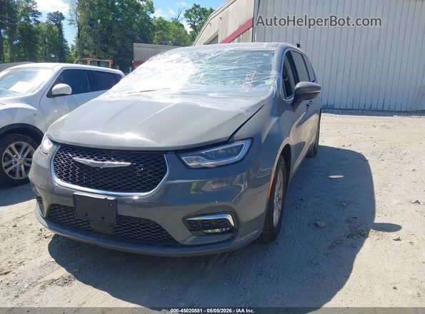 2C4RC1BG7PR607334 2023 CHRYSLER PACIFICA Gray Vista tres cuartos delantera izquierda