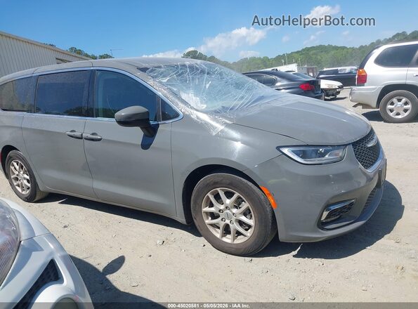 2C4RC1BG7PR607334 2023 CHRYSLER PACIFICA Gray Vista interior trasera