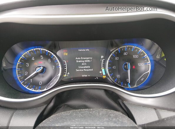 2C4RC1BG7SR531476 2025 CHRYSLER PACIFICA Black უკანა სავარძლების ხედი