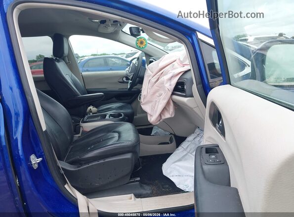 2C4RC1BG8LR149829 2020 CHRYSLER PACIFICA Blue Вид салону спереду