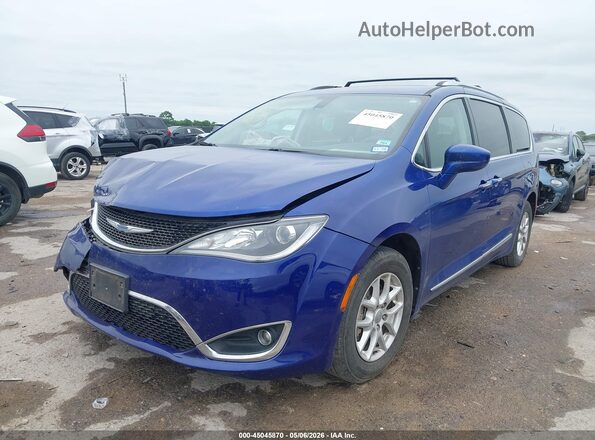 2C4RC1BG8LR149829 2020 CHRYSLER PACIFICA Blue Передня ліва чверть