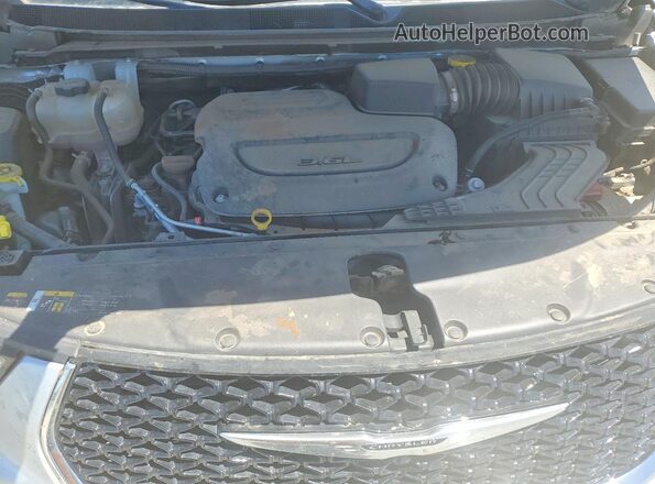 2C4RC1BG8RR129234 2024 CHRYSLER PACIFICA Silver ძრავის განყოფილების ხედი