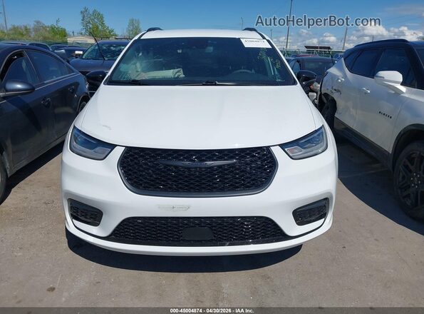 2C4RC1BG8RR190020 2024 CHRYSLER PACIFICA White ხელსაწყოთა პანელის ხედი