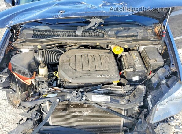 2C4RC1BG9GR142491 2016 CHRYSLER TOWN Угольный Вид подкапотного пространства