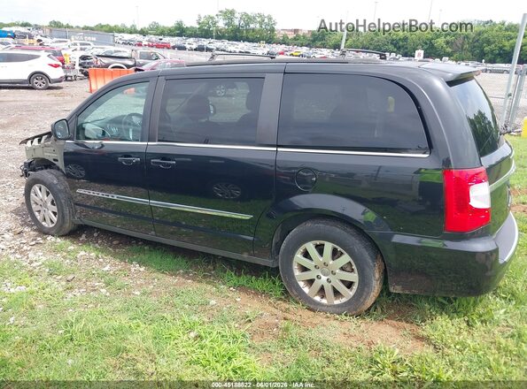2C4RC1BG9GR237990 2016 CHRYSLER TOWN & COUNTRY Black Trasero izquierdo