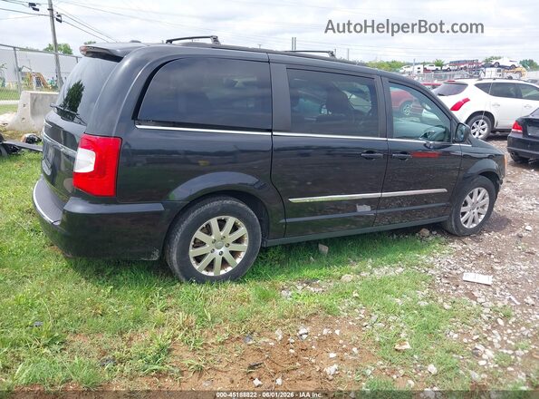 2C4RC1BG9GR237990 2016 CHRYSLER TOWN & COUNTRY Black Trasero derecho