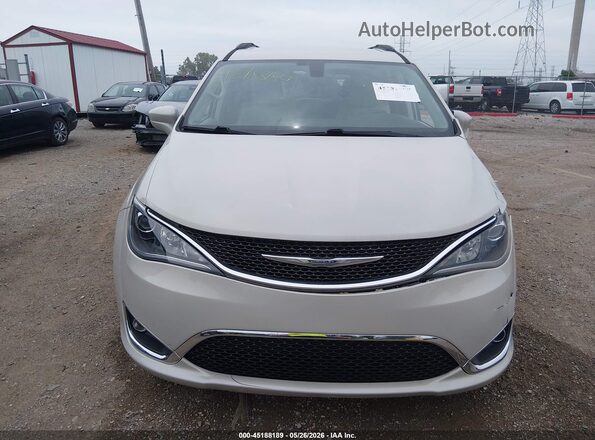 2C4RC1BG9HR711907 2017 CHRYSLER PACIFICA Cream ხელსაწყოთა პანელის ხედი