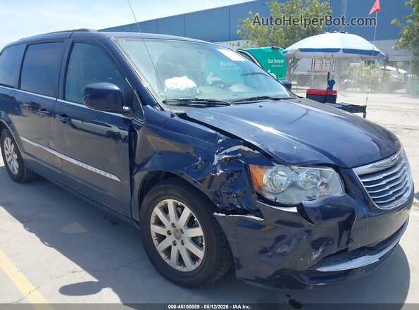 2C4RC1BGXGR228554 2016 CHRYSLER TOWN & COUNTRY Blue Vista frontal