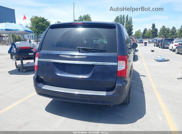 2C4RC1BGXGR228554 2016 CHRYSLER TOWN & COUNTRY Blue 