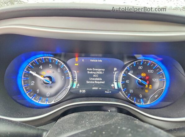 2C4RC1BGXMR598172 2021 CHRYSLER PACIFICA Синий 