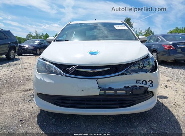 2C4RC1CG1LR250810 2020 CHRYSLER VOYAGER White Vista del cuadro de instrumentos