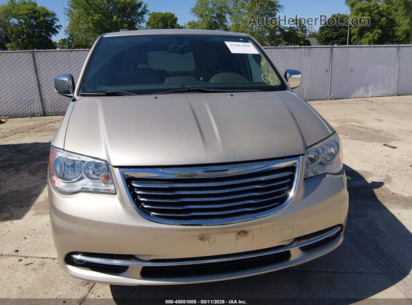 2C4RC1CG2GR283613 2016 CHRYSLER TOWN & COUNTRY Cream Widok zestawu wskaźników