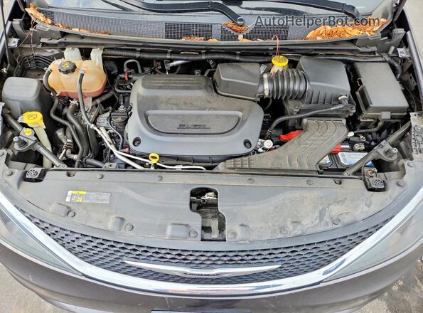 2C4RC1CG2MR555024 2021 CHRYSLER VOYAGER Gray Widok komory silnika