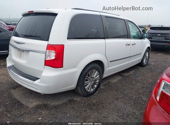 2C4RC1CG4GR132840 2016 CHRYSLER TOWN & COUNTRY Белый Задняя правая четверть