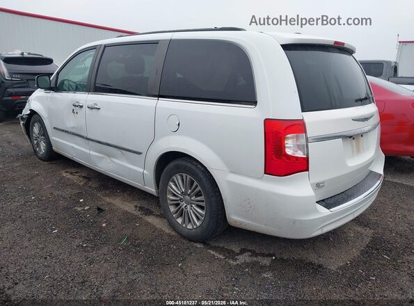 2C4RC1CG4GR132840 2016 CHRYSLER TOWN & COUNTRY Белый Задняя левая четверть