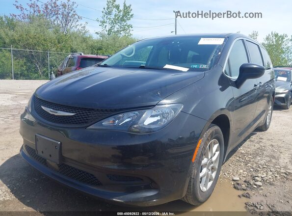 2C4RC1CG5PR515721 2023 CHRYSLER VOYAGER Черный Передняя левая четверть