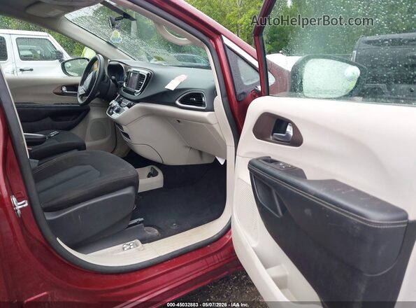 2C4RC1CG6NR226800 2022 CHRYSLER VOYAGER Red Widok wnętrza z przodu