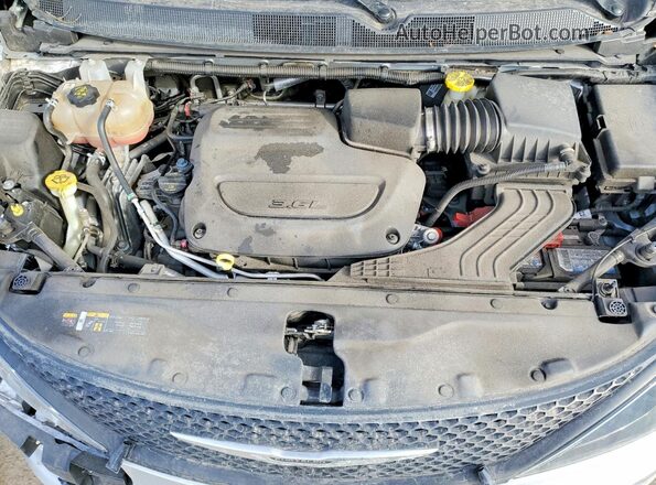 2C4RC1CG6PR549277 2023 CHRYSLER VOYAGER Серебряный Вид подкапотного пространства