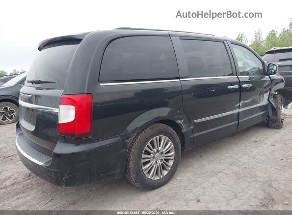 2C4RC1CG7GR221124 2016 CHRYSLER TOWN & COUNTRY Black Trasero derecho
