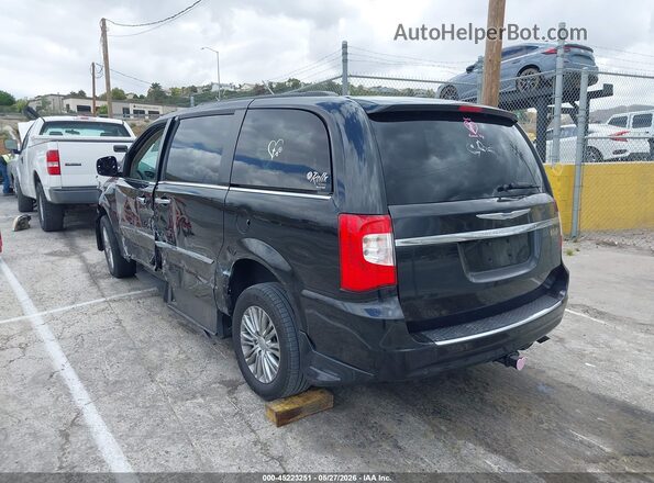 2C4RC1CG8GR233282 2016 CHRYSLER TOWN & COUNTRY Black Rear left
