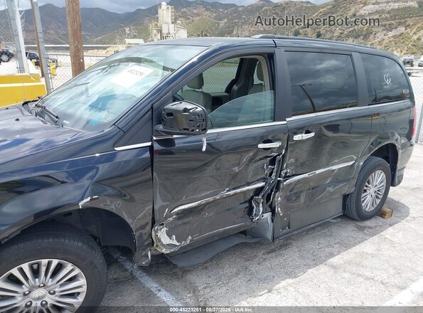 2C4RC1CG8GR233282 2016 CHRYSLER TOWN & COUNTRY Black Front view