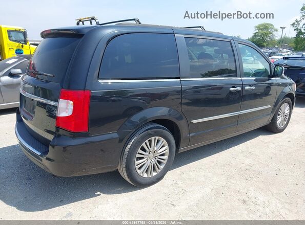 2C4RC1CG8GR247070 2016 CHRYSLER TOWN & COUNTRY Black Задня права чверть