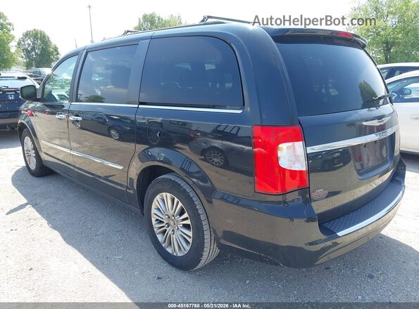 2C4RC1CG8GR247070 2016 CHRYSLER TOWN & COUNTRY Black Задня ліва чверть