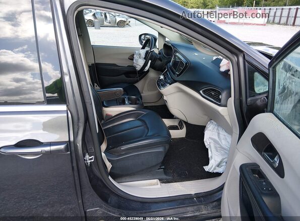 2C4RC1DG0MR515409 2021 CHRYSLER VOYAGER Gray Widok wnętrza z przodu