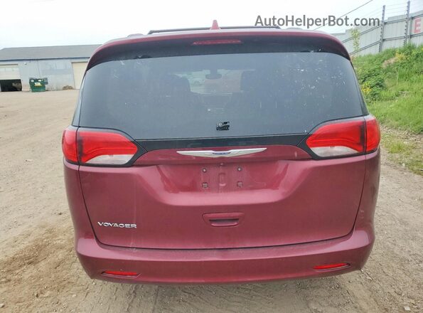 2C4RC1DG2LR264567 2020 CHRYSLER VOYAGER Maroon Rear view