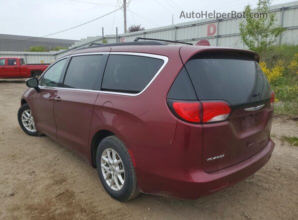 2C4RC1DG2LR264567 2020 CHRYSLER VOYAGER Maroon Rear left