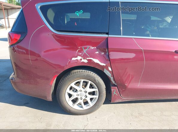 2C4RC1DG3HR609449 2017 CHRYSLER PACIFICA Burgundy Front view