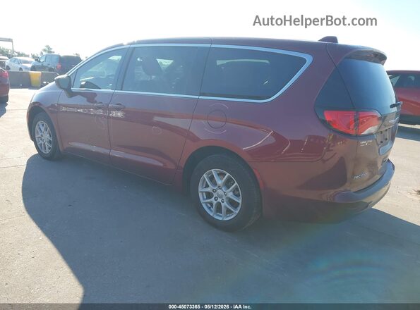 2C4RC1DG3HR609449 2017 CHRYSLER PACIFICA Burgundy Rear left