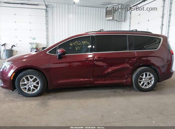 2C4RC1DG4MR542919 2021 CHRYSLER VOYAGER Maroon Widok wnętrza 360 stopni